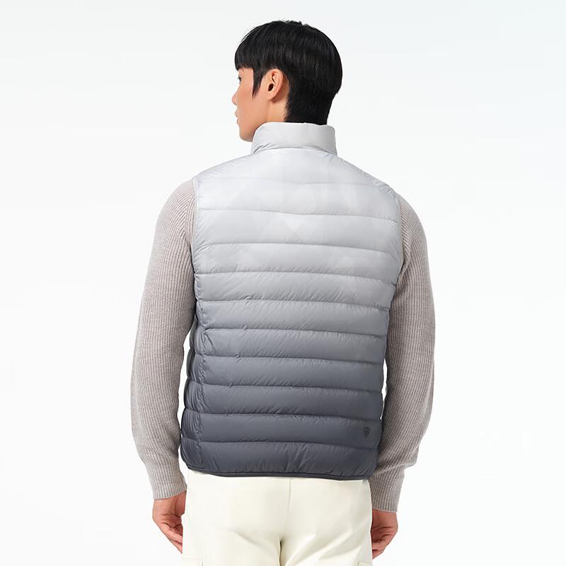 Tanbor Men's Lightweight Stand-Collar Down Vest TA231001
