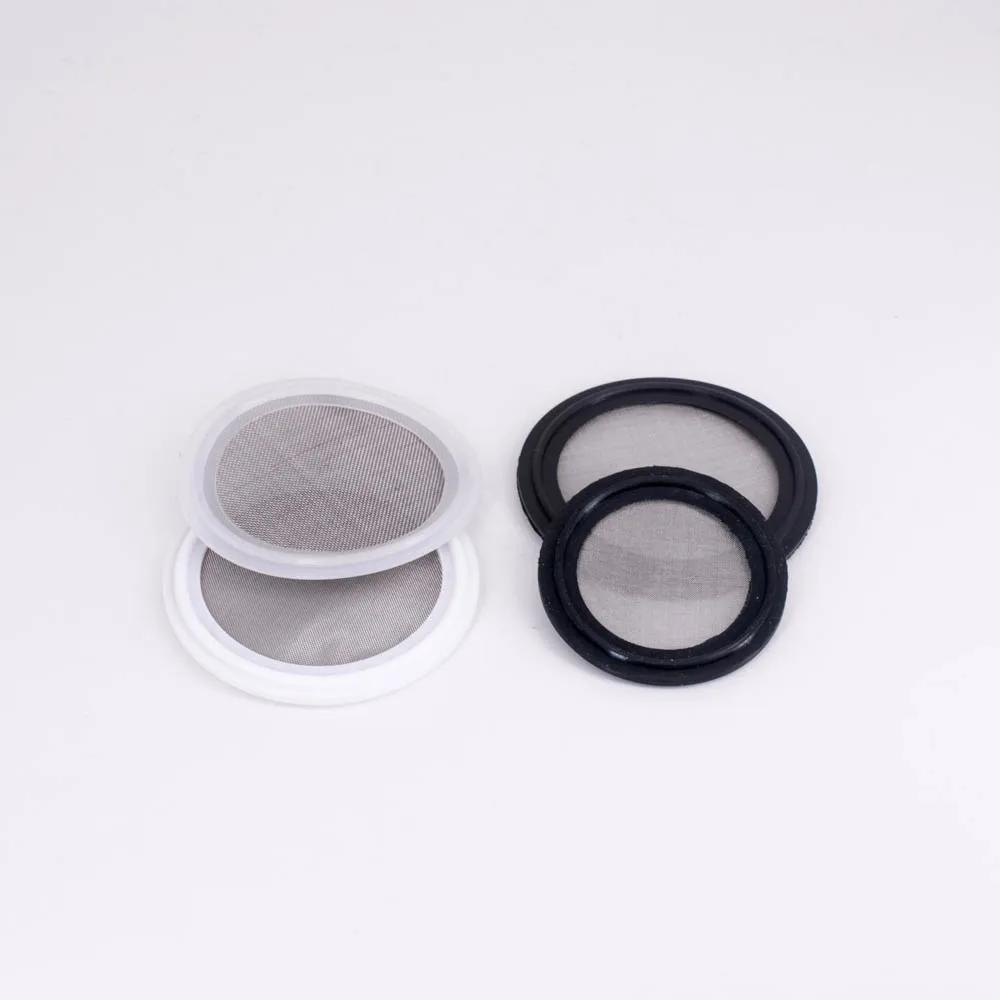Filtro a Rete 10 20 40-80 100 150 200 300 Mesh 1.5" 2" 3" 4" Tri Clamp Guarnizione in Silicone PTFE EDPM FKM Striscia di Tenuta Sanitaria per Homebrew