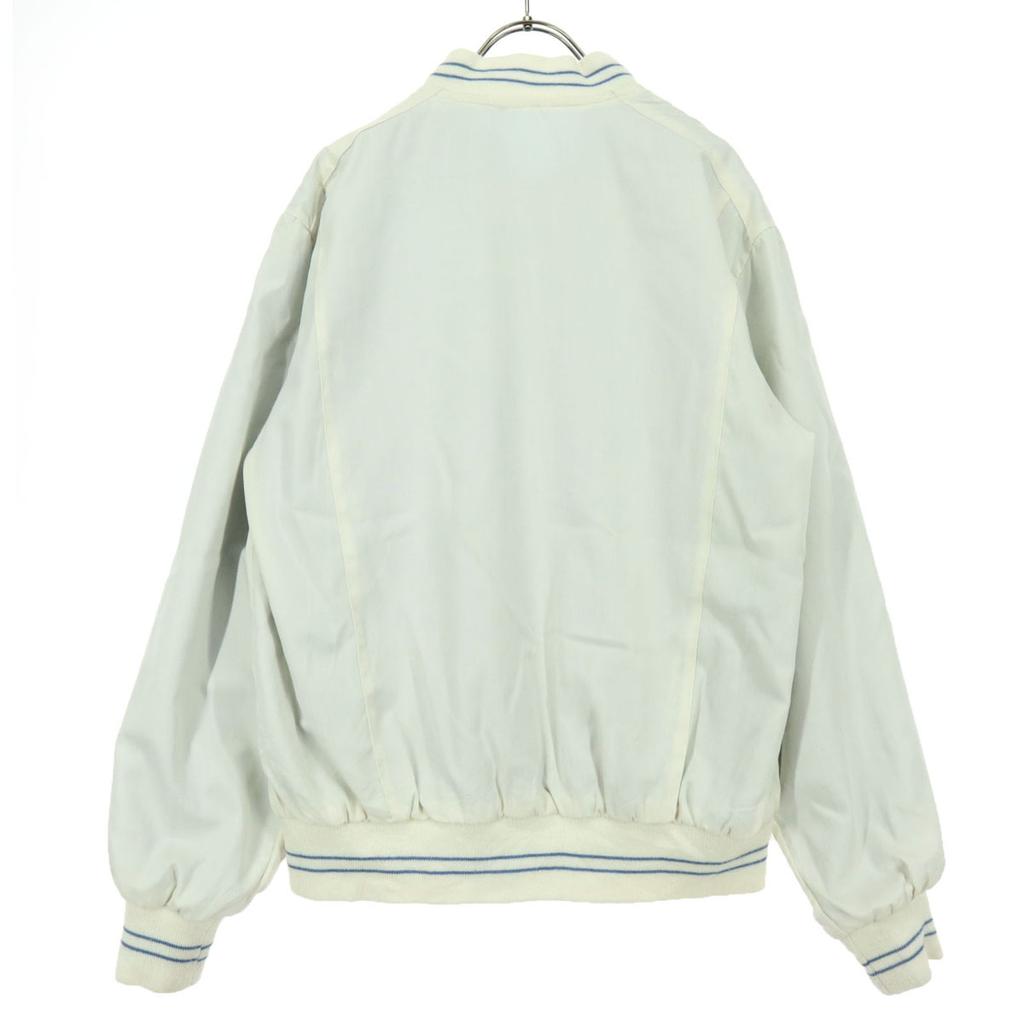 EXPEDITIONS 90s Old Long Sleeve Reversible White Zip Blouson M Light Blue Men's Used