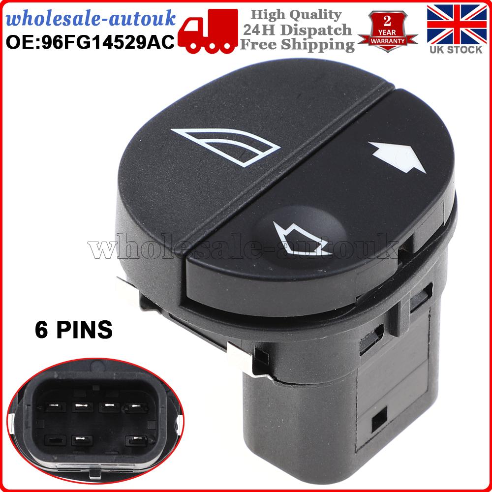 Car Power Window Switch For Ford Transit MK7 2006 On Tourneo Connect 96FG14529AD