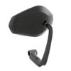Universal Matte Black Bar End Mounting Can Also Be Used As Bar End Left and Right Matte Black Mirrors, 10mm/8mm Screws, Mirrors, Set,