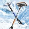 3-in-1 Car Snow Scraper 360° Rotation Front Windshield Ice Scraping Defrost Broom Anti-Slip for Car Windshield Window