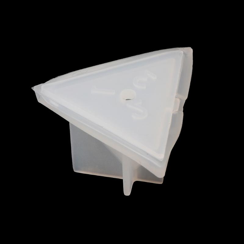 Various Shapes Dice Fillet Square for Triangle Dice Mold Crystal Epoxy Resin Mold Kit Dice Digital Game Silicone Mould A
