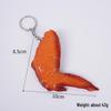 Simulated French Fries & Fried Chicken Keychain - Food Model Props and Toys