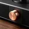 Perilla de Volumen de Aluminio de 35x22 mm para Altavoz Con Giro Suave y Diseño Duradero