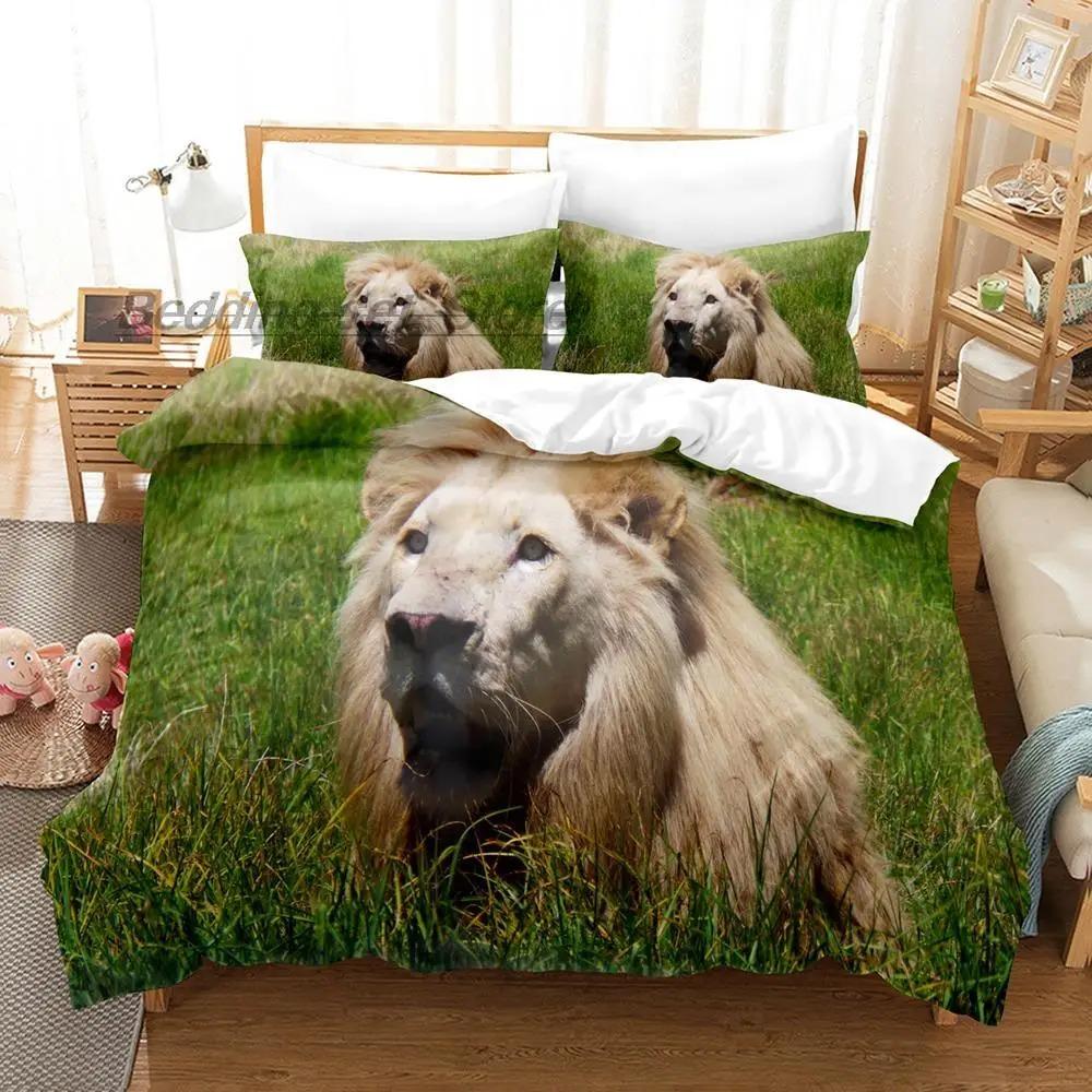 Animal World Bedding Set Single Twin Full Queen King Size Bed Set Aldult Kid Bedroom Duvetcover Sets 3D Print  Bed Sheet Set