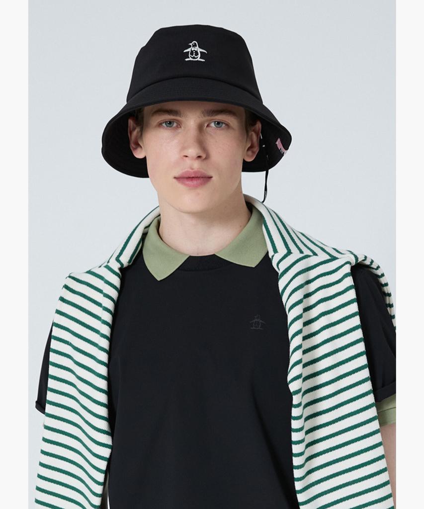 Meonsingweeo Men'S Signature Bucket Hat Black Mr121Mcp12