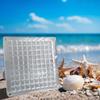 Acrylic Magnetic Seashell Display Box 36/64/100 Grids Rock Display Case Rock Collection Box for Bead Nail Jewelry