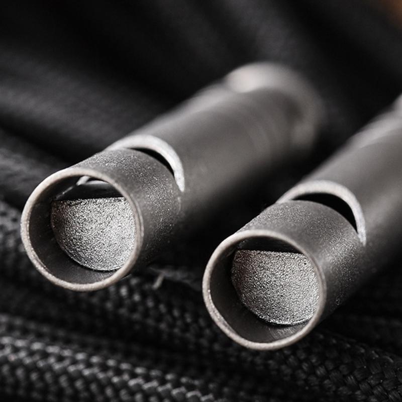 Metal Alloy Single Tube Referee Whistle Portable Loud Light Weight Emergencies Whistles Outdoor Tool for Women Men