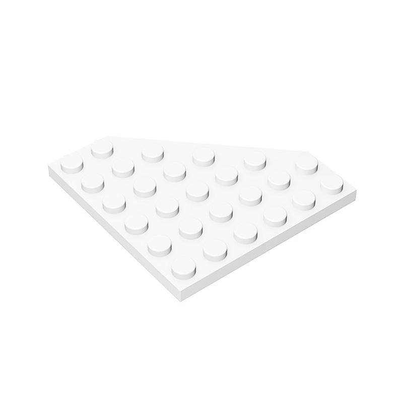 

MOC 10PCS 6106 Wedge Plate Constructing Blocks Kit 6x6 Cut Corner Board Bricks Particle Learning-Focused DO-IT-