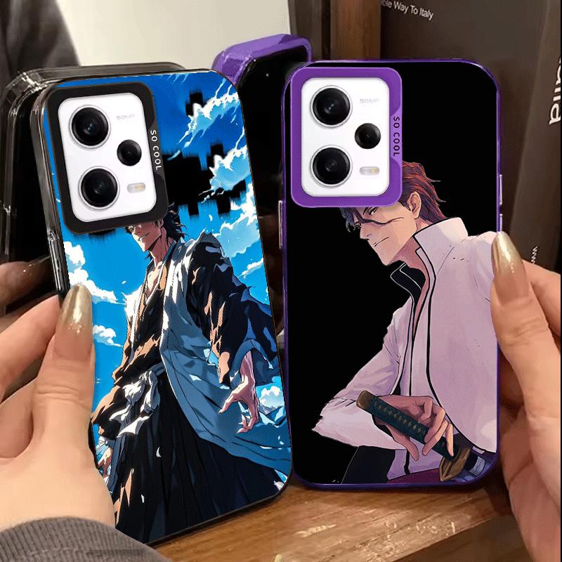 Bleach Aizen Sousuke Soft Phone Case for Samsung Galaxy S24 S25 FE S26 Edge S23 Ultra S22 Plus S21 + Shockproof Cover Back Shell