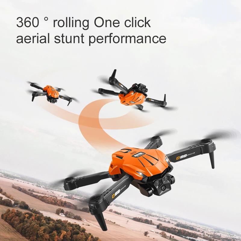 New D88 Drone HD Dual Camera Professional Aerial Photography Optical Flow Hovering Gesture Shooting Folding Quadcopter