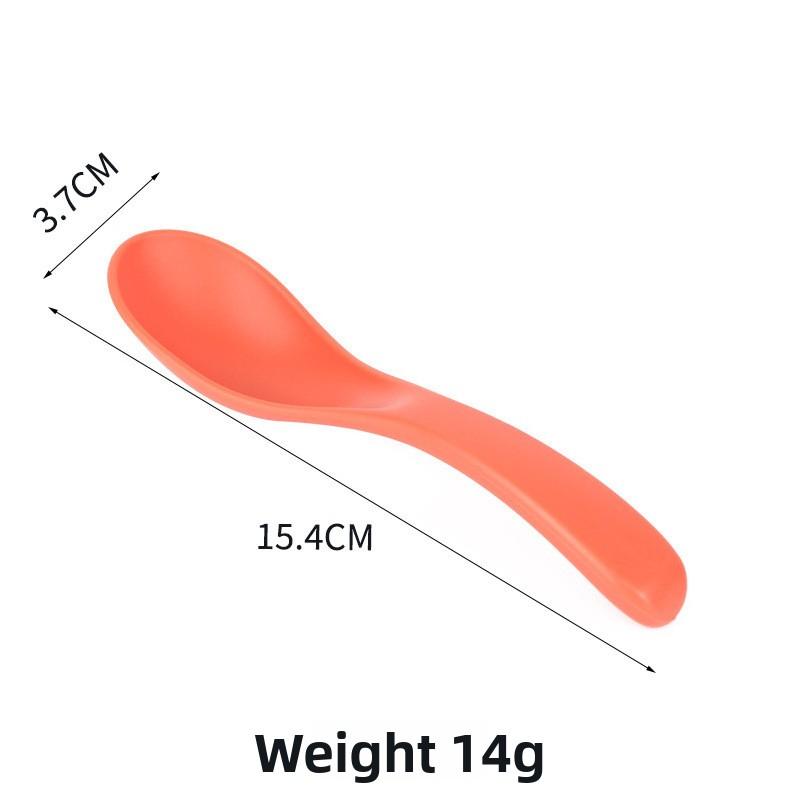 PP Plastic Spoons - Children's Eating Utensils for Baby Food, Soup Bowls for School Canteens, Student Soup Spoons, Ladles