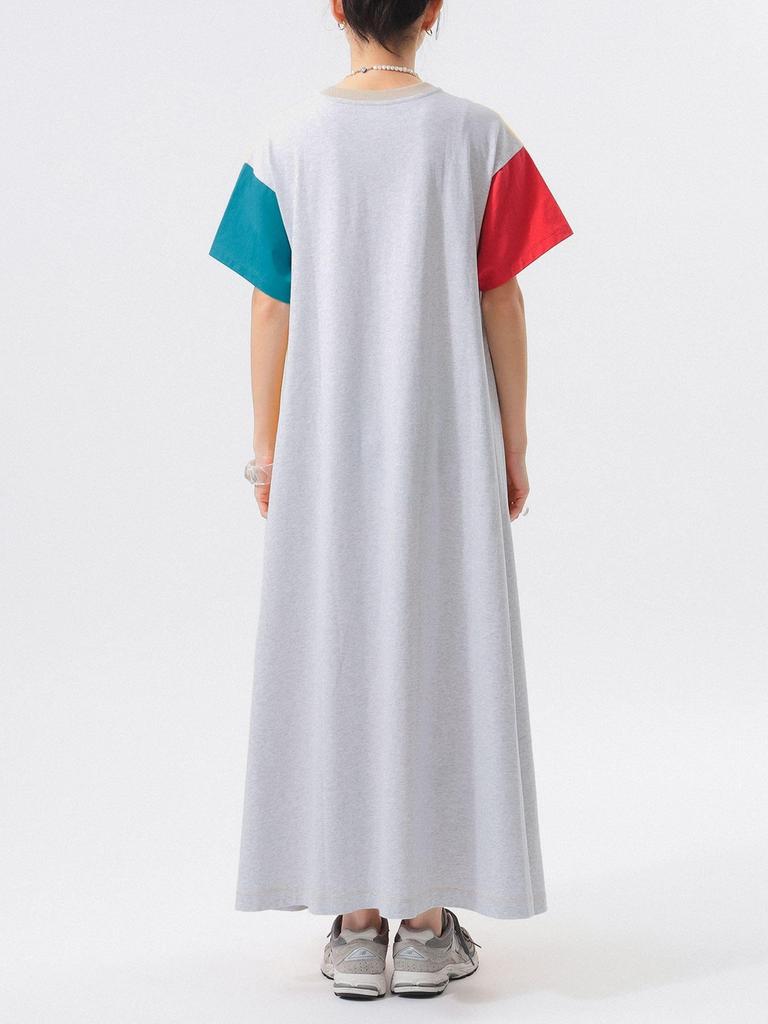 Robe Beams Boy [Commande Spéciale] Robe Champion A-line à Manches Courtes, Femme, Jaune, Taille S