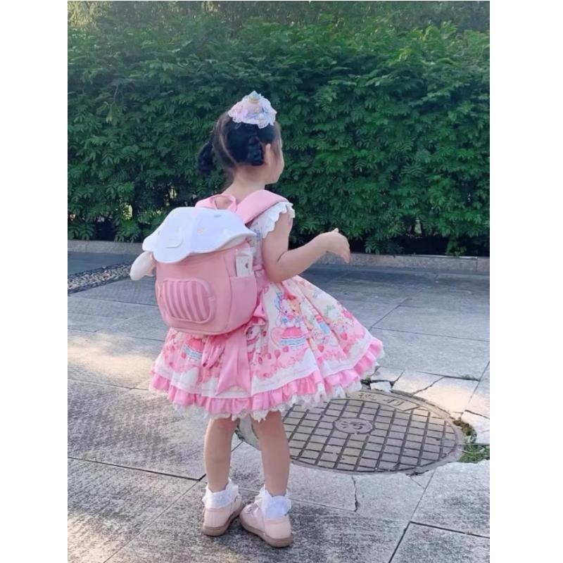 Новый модный милый детский маленький рюкзак с милыми грибами — фото 4