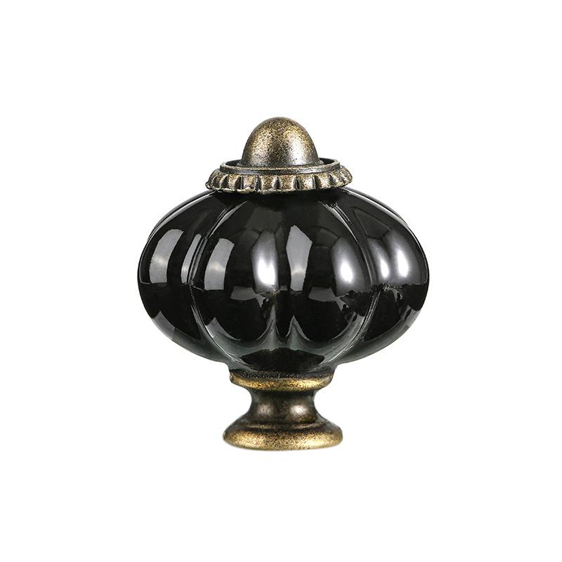 

2 шт. ручки для шкафа из цельного дерева, прочные керамические ручки для комода, расписанные вручную ручки для мебели, художественные 3,8x3,3 см