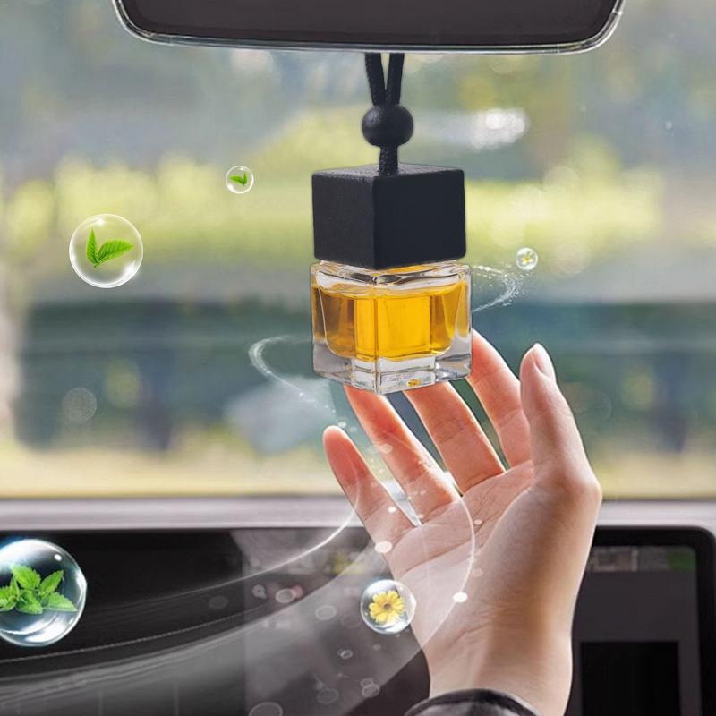 Car Perfume Oil Ocean Suspension Perfume Pendant 10ml Perfume Oil Pendant Rearview Mirror Decor Elegant Vehicle Decor