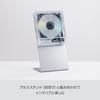 KM5 CD Player Portable/Wall Mount Instant Disk Audio CP1 Bluetooth Lightweight Slim Wall Mount CD Player (Clear)