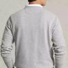 Polo Ralph Lauren FW22 Bear Print Crewneck Long Sleeve Sweatshirt Men Sweatshirt Gray MNPOKNI16822128-020