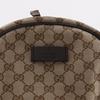 GUCCI Backpack Backpack Daypack 449906 Brown GG canvas unisex Used