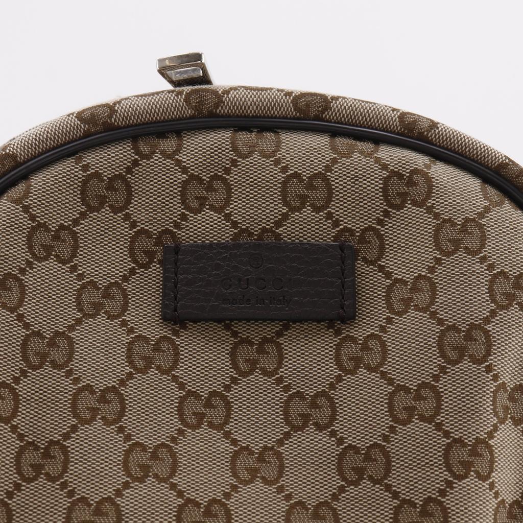 GUCCI Backpack Backpack Daypack 449906 Brown GG canvas unisex Used
