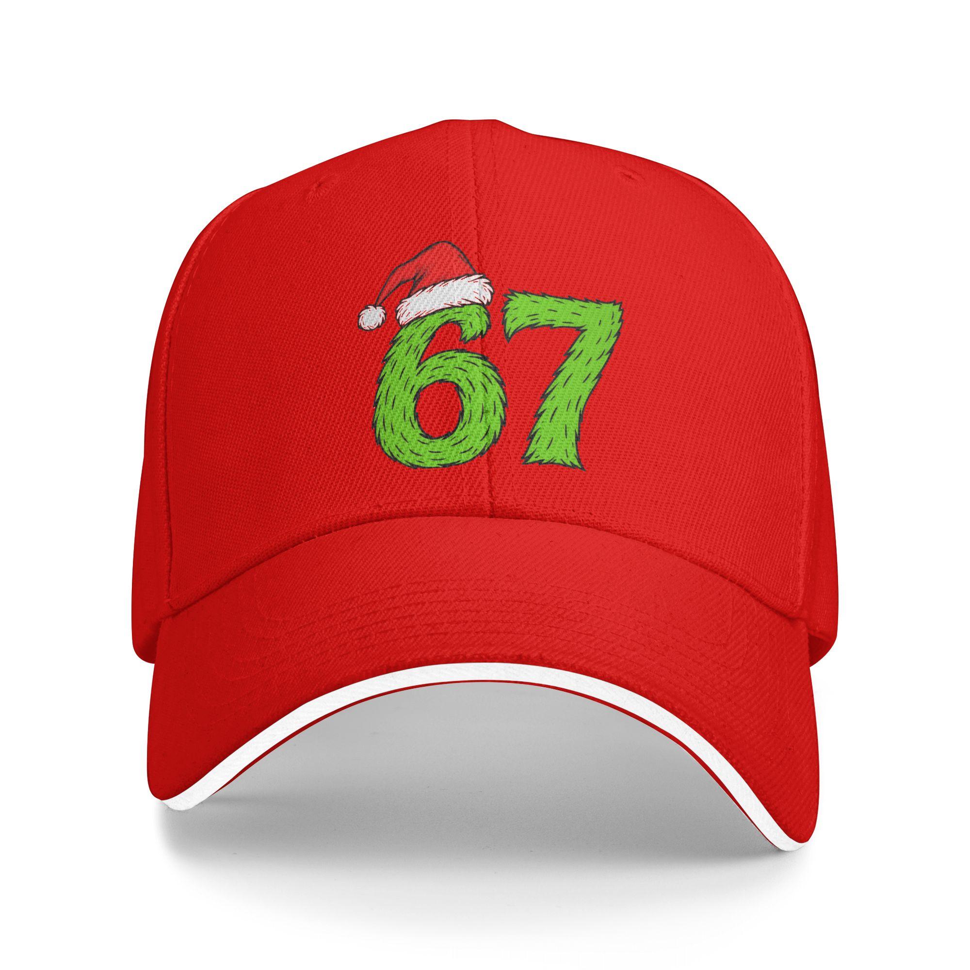 

67 Hat Christmas Funny Meme Baseball Cap Casual Trucker Hat Summer Female Male Outdoor Sports Baseball Caps One Size