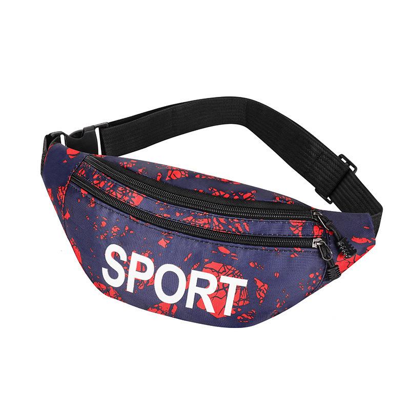 

Унисекс поясная сумка большой вместимости - спортивная сумка для активного отдыха и повседневной носки для мобильного телефона и кошелька