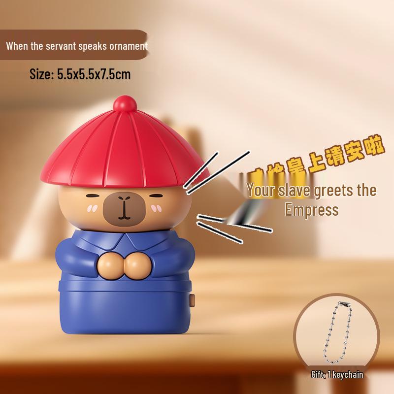 Douyin Funny Double-Sided Water Gun Prank Turtle Coaster Ornament