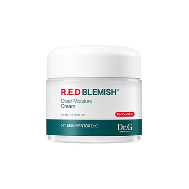 

Dr.G Red Blemish Clear Moisture Cream 70ml – Calming & Hydrating CICA Cream for Sensitive Skin
