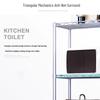 Yingbai 5-Tier Kitchen Storage Rack with Adjustable Feet