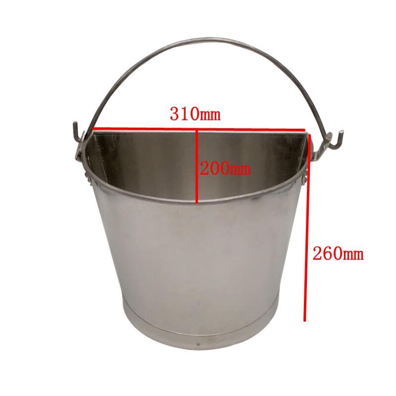 Yake Explosion-Proof Wall-Mounted Aluminum Fire Sand Bucket Standard