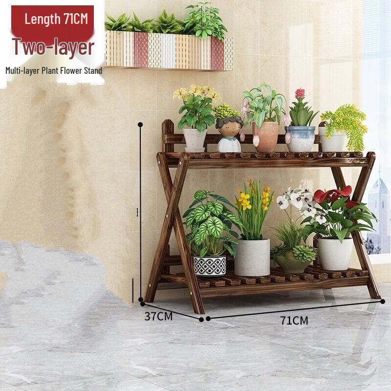 Cross Design Floor Plant Stand
