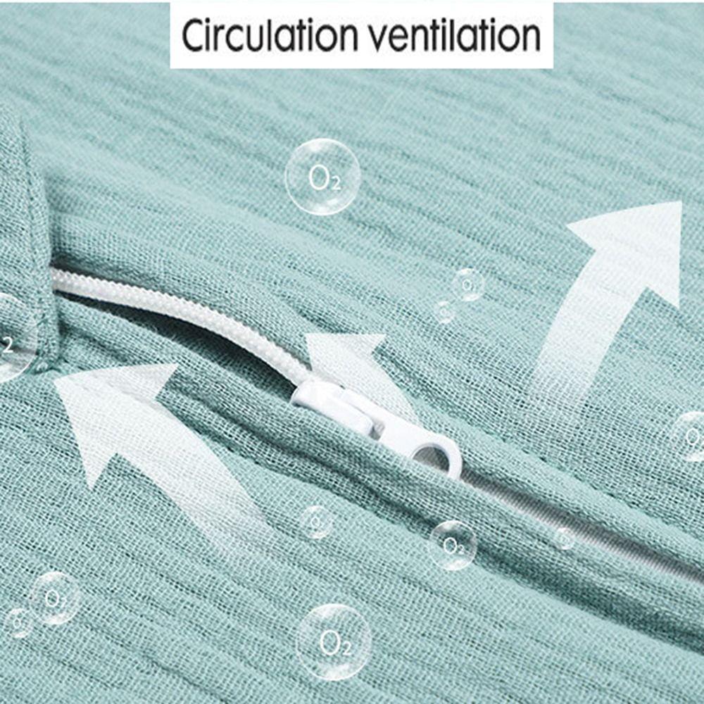 0-12 Months Newborn Wearable Blanket 2-Ways Zipper Diaper Cocoon Baby Swaddle Blanket  Toddler