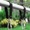 2pcs Outdoor Swings with Durable Hooks That Can Be Connected To Poles, Perfect for Hammocks, Hanging Chairs, Etc