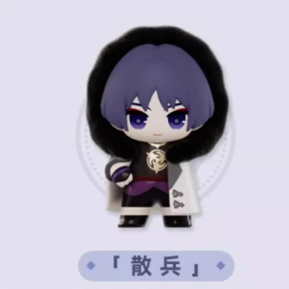 In Stock Original Suplay Genshin Fatui Harbingers Blind Box MiHoYo Cute Figure Desktop DecorModel Surprise Box Birthday Gift Toy