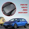 For VW Golf 8 MK8 2020 2025 Car Armrest Cover Center Console Armrest Protector Cushion Auto Armrests Storage Box Pad Accessories