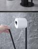 Cross-Border Vertical Bathroom Toilet Paper & Brush Holder - Multifunctional Floor-Standing Roll Organizer