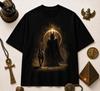 Anubis Guardian T-Shirt – Dark Chocolate Egyptian Mythology Streetwear Tee