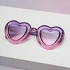 New Kids Heart Sunglasses Candy Color Balloon Pattern UV Protection Boys Girls Infant Outdoor Eyewear
