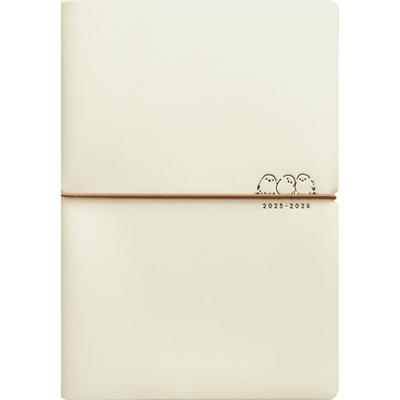 L-Commune Matca Planner, 2025, Starting In April, B6 Size, Weekly Block, Long-tailed Tit, Dango, Hare, DR-WK-658