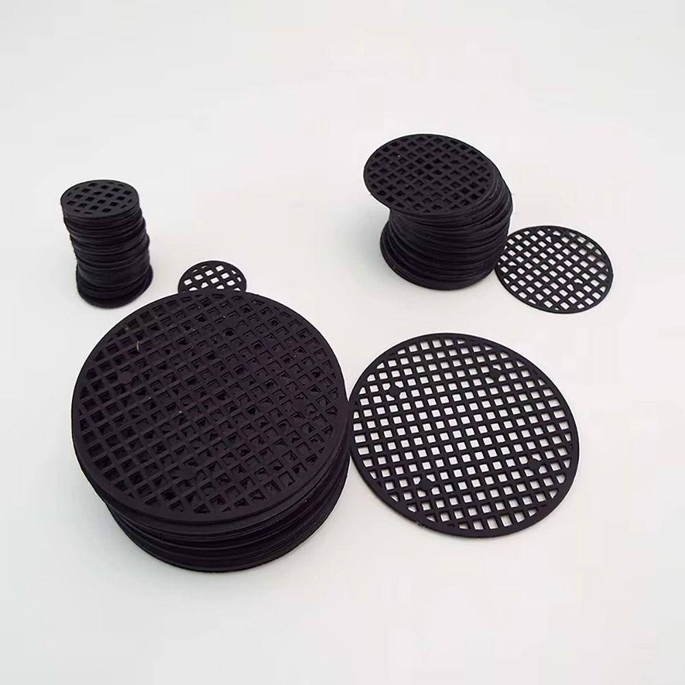 100/200/300Pcs Plastic Round Flowerpot Gasket Leak-proof Anti-corrosion Mesh Grid Mat