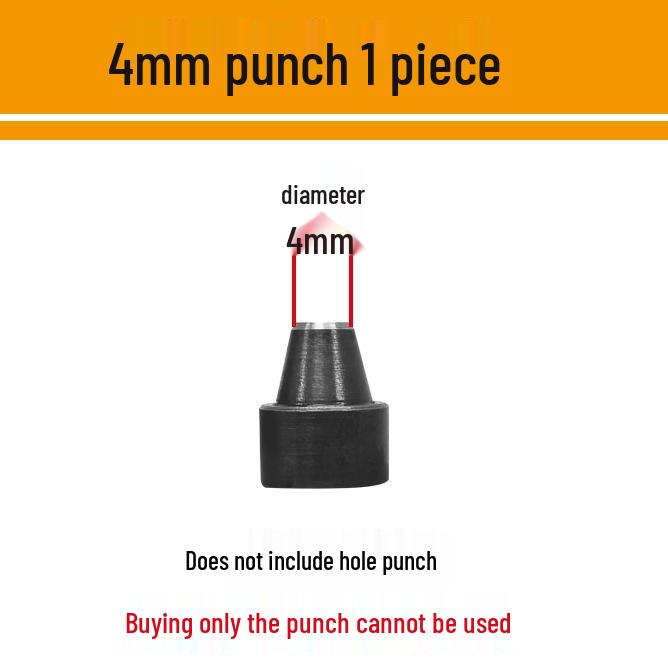 Gürtel- & Uhrenarmband Lederlochzange - Multifunktionales Siebenloch-Manuelles Stanzwerkzeug