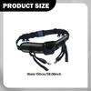 Verstellbarer Angelrutenhalter Gimbal-Gürtel Universelles Zubehör Abnehmbares Polyester Multifunktion