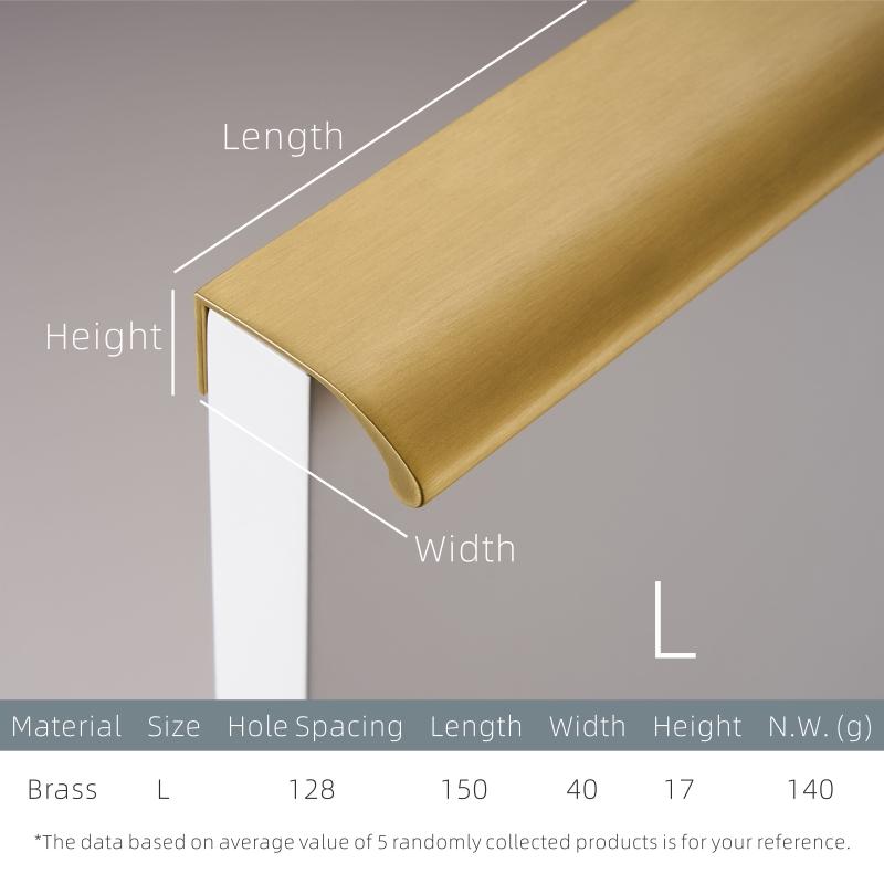 Dooroom Brass Furniture Hidde Handles Long Concealed Pulls Wardrobe Dresser Cupboard Cabinet Drawer Shoe Box Wine Bar Knobs