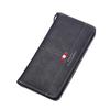 Men's Zipper Long Wallet - Large Capacity Phone Clutch