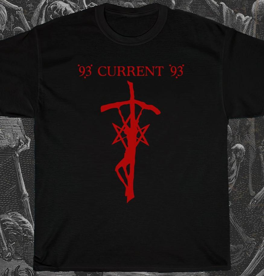 Current 93 Cross Dogs Blood Rising T-shirt Music Rock Punk Metal Unisex tee XXXL