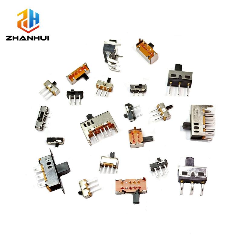 10PCS Mini Slide Switch DIP PCB Toggle Switch SPST SPDT 2/3 Pin Tactile Switch for Electronic Projects