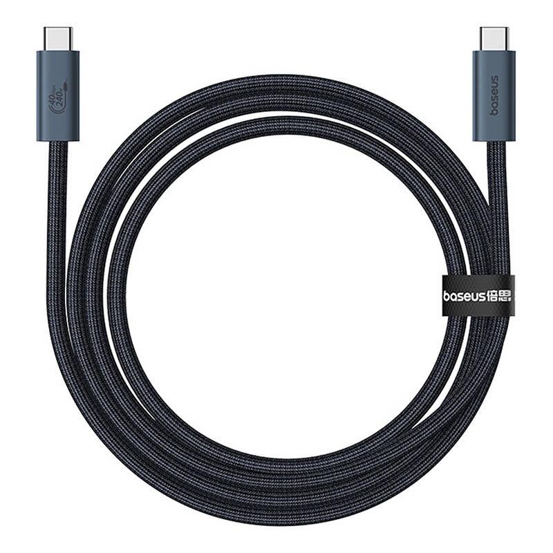 Kabel Szybkiego Ładowania Usb-C Do Usb-C Baseus Flash 2 240W 1M (Czarny)