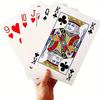 Obří sada hracích karet - 54 karet (12x17 cm) pro pokerové hry velkého rozsahu, 4x větší než standardní balíčky, potřeby pro párty