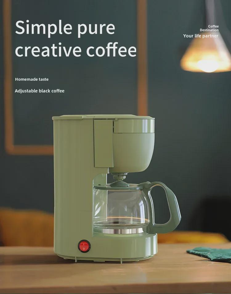 Compact American Drip Coffee and Tea Maker for Home or Office